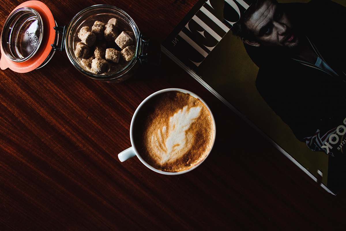 coffee cup white ceramic mug latte